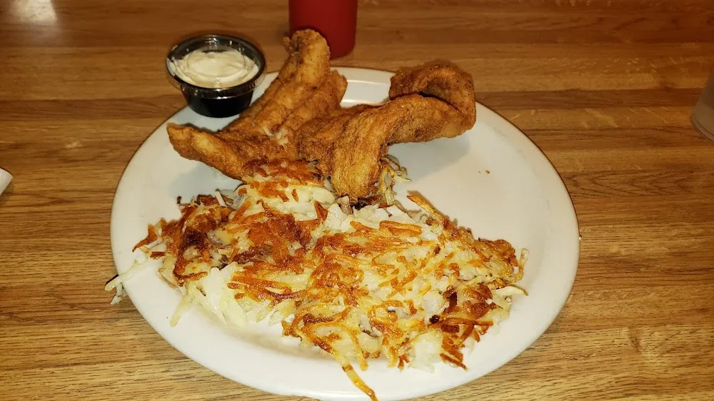 Catfish and Hashbrowns