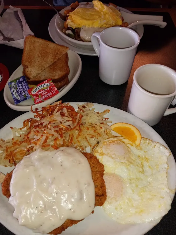 Country Fried Steak & Eggs
